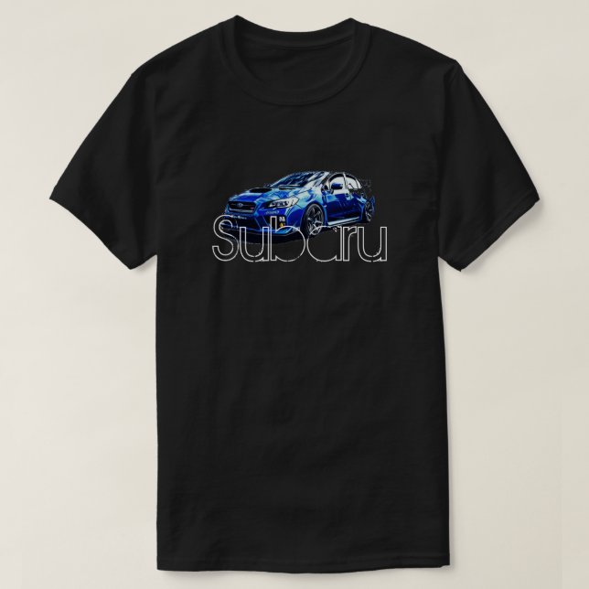 Camiseta Subaru Impreza WRX Sti (Frente do Design)