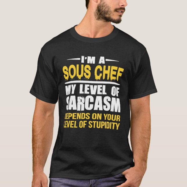Camiseta Subchefe   Colega de trabalho   Subchefe sarcástic (Frente)