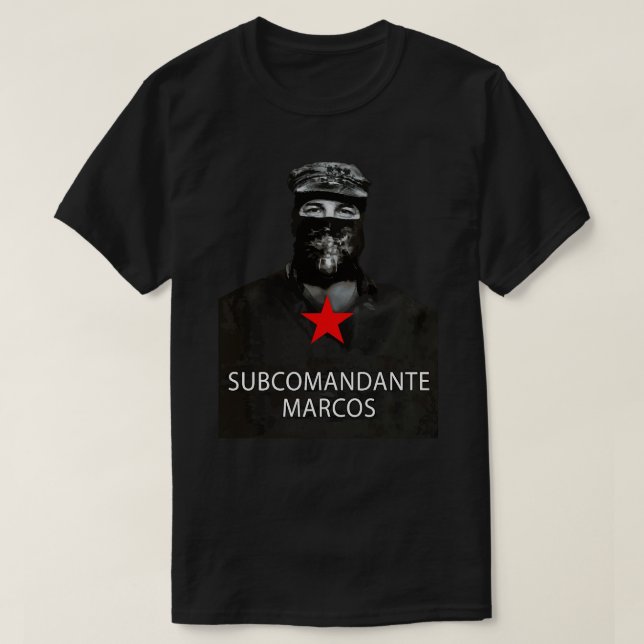 Camiseta Subcomandante Marcos Classic T-Shirt (Frente do Design)