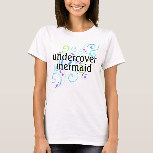 Camiseta Subcover Sereia Enrola Camisa-T (Frente)