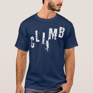 Camiseta Subida de Escala de Pedra do Clima