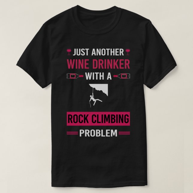Camiseta Subida de Pedra do Bebê-Vinho (Frente do Design)