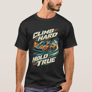 Camiseta Subida íngreme, Segure Firme