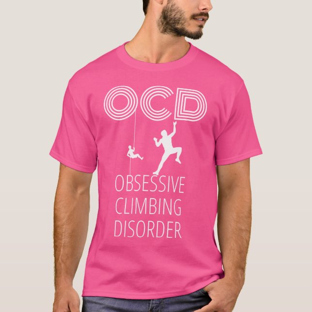 Camiseta Subindo A Ocd Montanha Subindo Design Funny Para C (Frente)