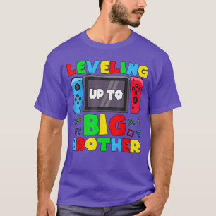 Camiseta Subindo Big Brother Gamer Meninos Divertidos Homen