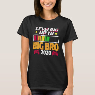 Camiseta Subindo de Nível Para Irmão Mais Velho 2020 Grand