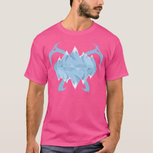 Camiseta Subindo Gelo Extreme Desportivo Subindo O Inverno