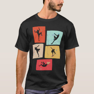 Camiseta Subindo Montanha em Montanha Retro Wall Retro Wall