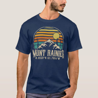 Camiseta Subindo Mt Rainier Washington Summit Club Monte R