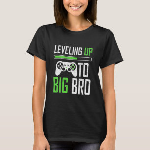 Camiseta Subindo Para Grande Irmão Gamer Promovido a Grande