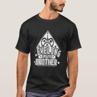 Camiseta Subindo para Irmão, Estilo de Gamer Simples e Dive