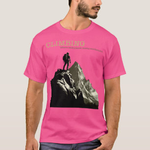 Camiseta Subindo Quando A Resistência Encontra-Se Com O Ent