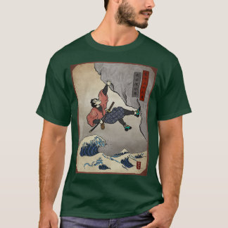 Camiseta Subindo Samurai Solo de Água Profunda