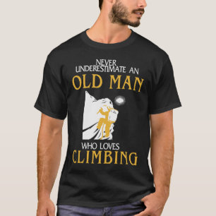 Camiseta Subindo - Velho Que Adora Subir 1