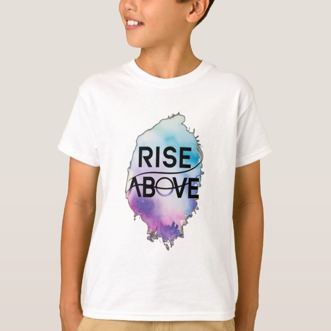 Camiseta Subir acima (Frente)