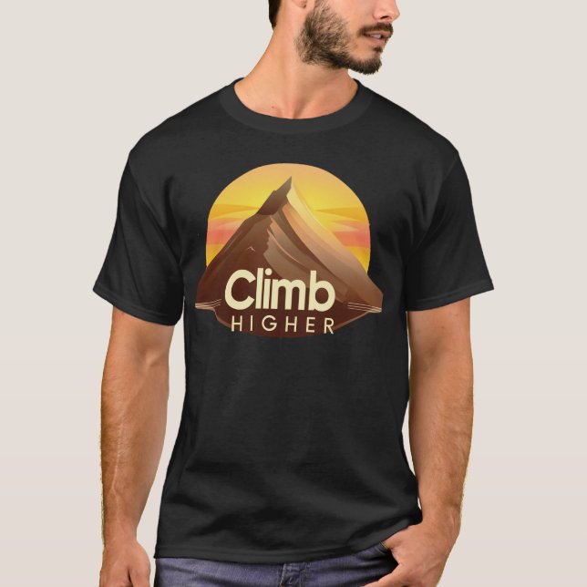 Camiseta Subir Mais Alto (Frente)