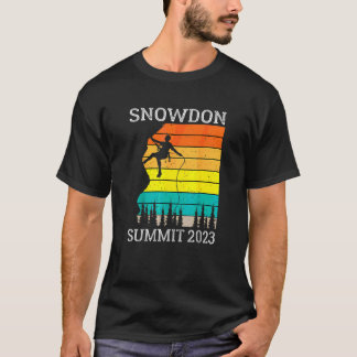 Camiseta Subiu ao cume do Monte Snowdon 2023 Caminhada País