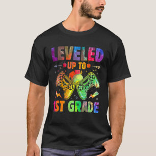 Camiseta Subiu Para a 1ª Série Volta às Aulas Tie Dye Gam