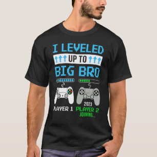 Camiseta Subiu Para Irmão Mais Velho 2023 Fofo Vou Ser Um I