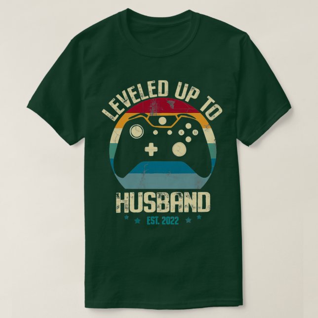 Camiseta Subiu Para Marido Est 2022 Recém-Casados (Frente do Design)