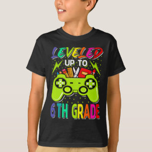 Camiseta Subiu Para o 6º Ano Gamer Ck Para a Escola Primeir