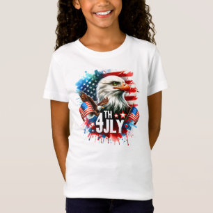 Camiseta Sublimação da Águia Patriótica Americana-61905