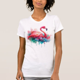 Camiseta Sublimação Flamingo