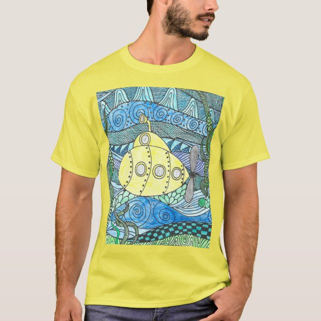 Camiseta Submarino Amarelo JRG (Frente)