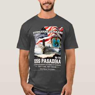 Camiseta Submarino do Marinho US Pasadena SSN752