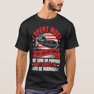 Camiseta Submarino Passei A Maior Parte Da Minha Vida Subma