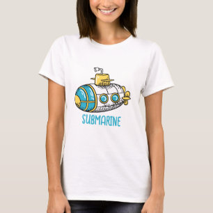 Camiseta Submarino - Presente Para Alugueiros Submarinos