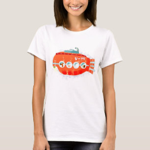 Camiseta Submarino vermelho