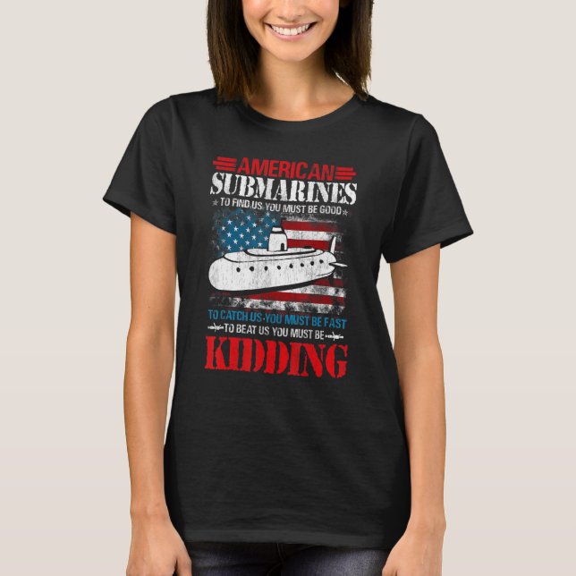 Camiseta Submarinos Americanos (Frente)