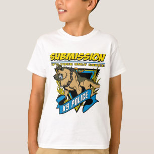 Camiseta Submissão da polícia K9