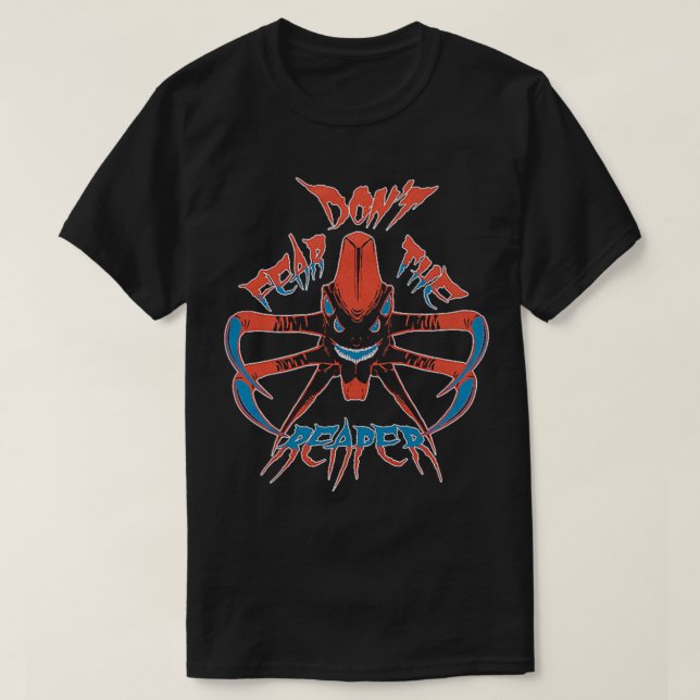Camiseta Subnautica Não Tem Medo Da Receptora (Frente do Design)