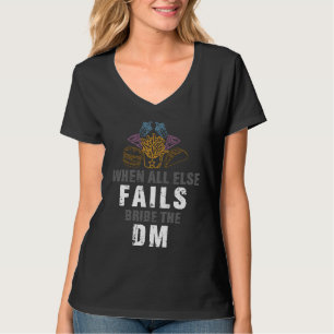 Camiseta subornar o mestre de jogo para dragões rpg Monstro