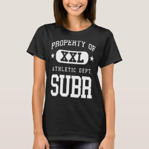 Camiseta SUBR XXL Propriedade da Escola Atlética