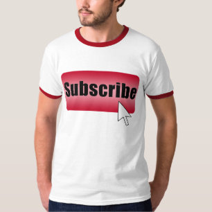 Camiseta Subscreva o botão