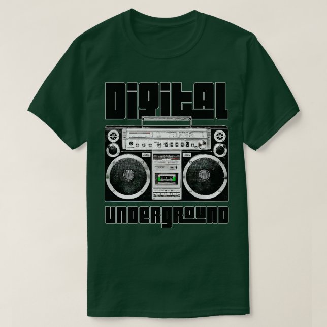 Camiseta Subsolo digital (Frente do Design)