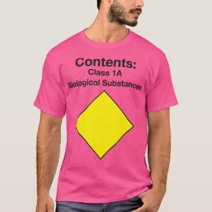 Camiseta Substâncias biológicas