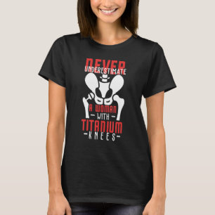 Camiseta Substituição do joelho e da anca de peças de pós-m