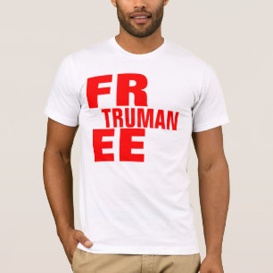 Camiseta Substituição livre de Truman - personalizada