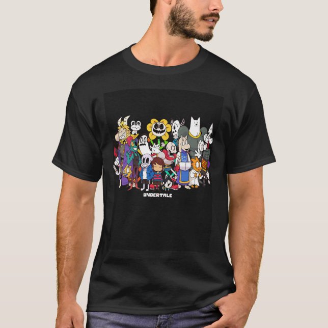 Camiseta Subtalhado - Todos os caracteres Camisa-T clássica (Frente)