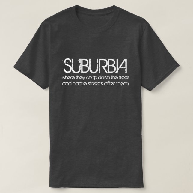 CAMISETA SUBÚRBIO (Frente do Design)