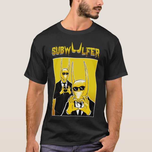 Camiseta subwoolfer give that wolf a banana (Frente)
