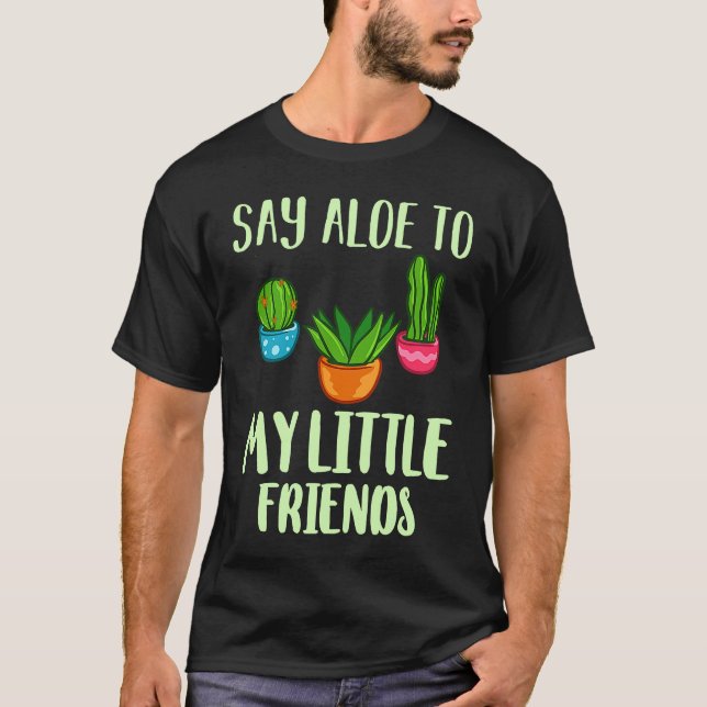 Camiseta Succulent Plant  Cactus Garden Pot (Frente)