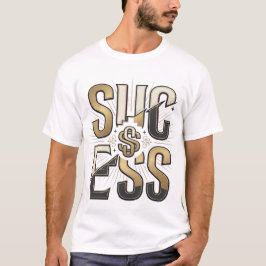 Camiseta Sucesso Ascensão Prosperar Alcançar Metas Vitória 