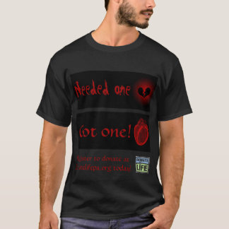 Camiseta Sucesso da transplantação de coração