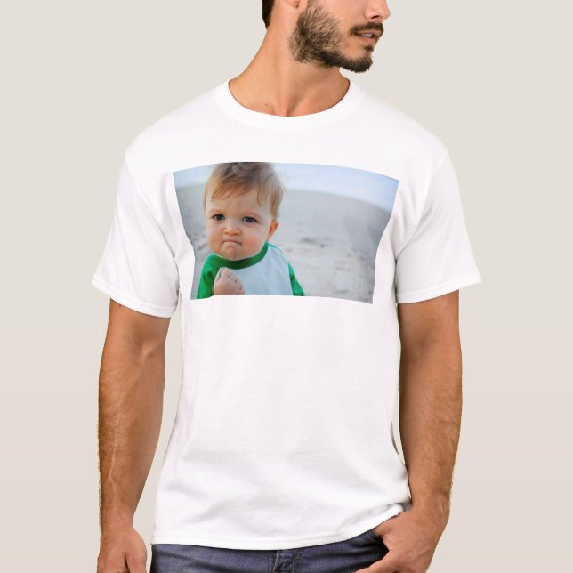 Camiseta Sucesso de meme de criança (Frente)