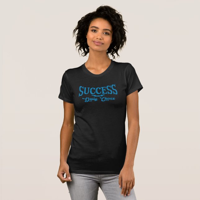 Camiseta Sucesso é sua inspiração diária de sucesso (Frente Completa)